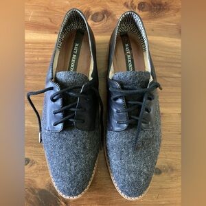 Matt Bernson Wool and Leather Oxford shoes.